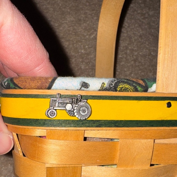 John Deere Longaberger Basket - Picture 5 of 5